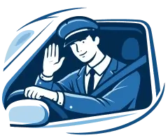 Professional local driver icon