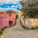 Charming village streets and stone buildings in Archanes, Crete Traditional Streets of Archanes