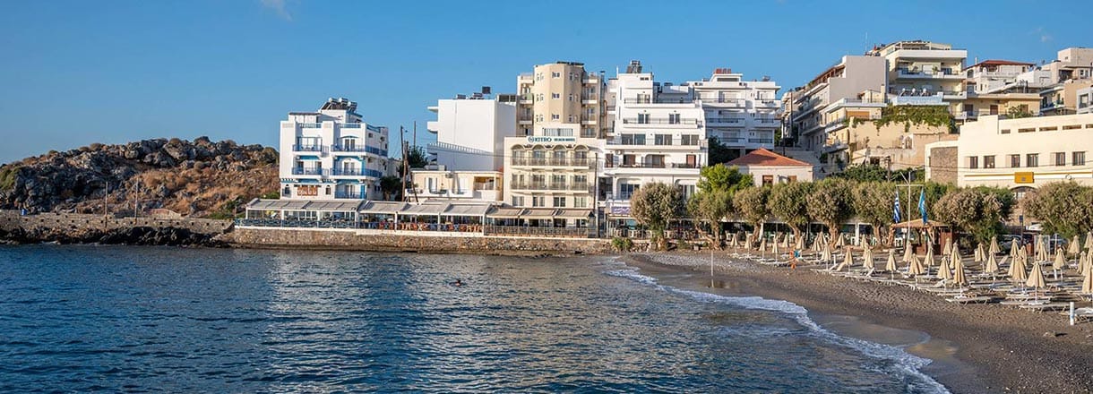 Private Heraklion Airport transfer to Kitro Beach Hotel in Agios Nikolaos