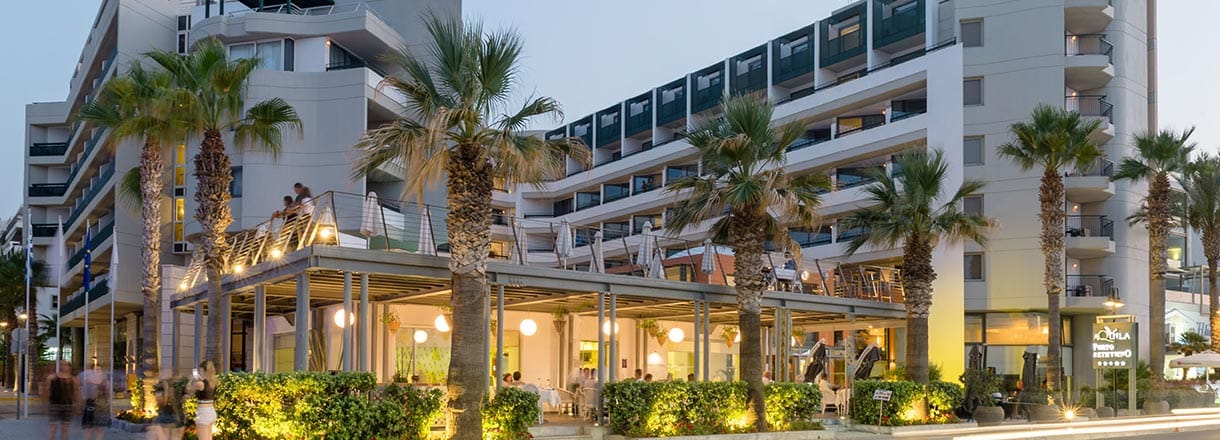 Heraklion Airport transfer to Aquila Porto Rethymno Crete