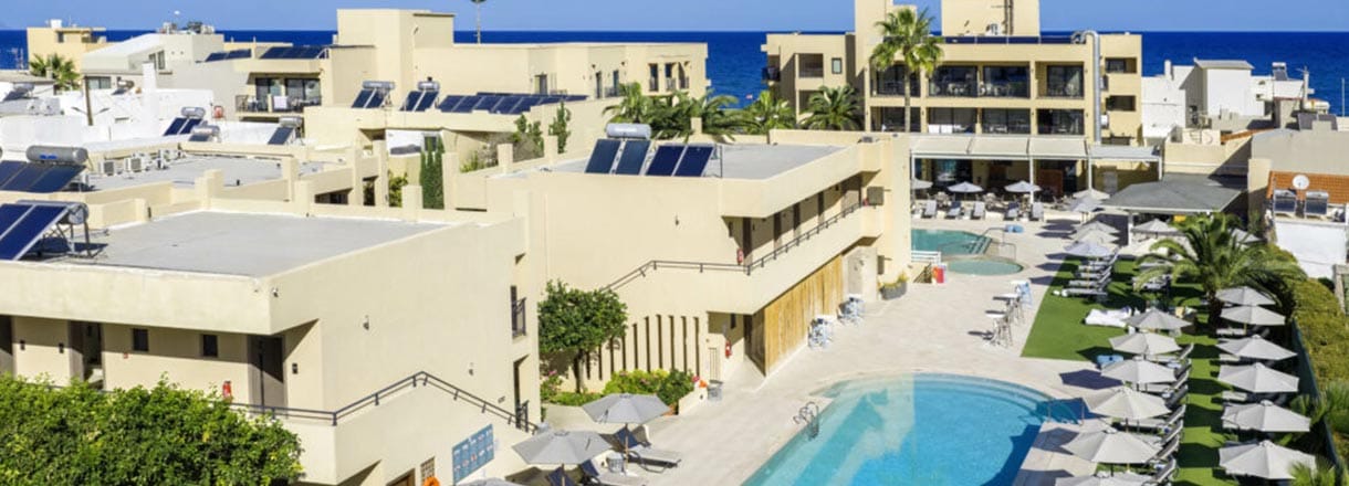 Heraklion Airport transfer to Atlantis Beach Hotel & Spa in Rethymno Crete