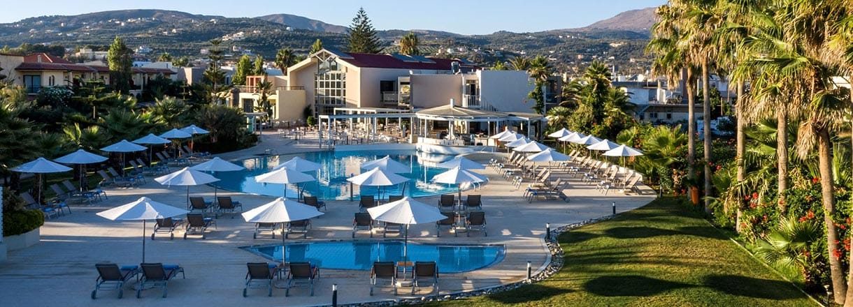 Heraklion Airport transfer to Minos Mare Hotel in Platanes Rethymno Crete
