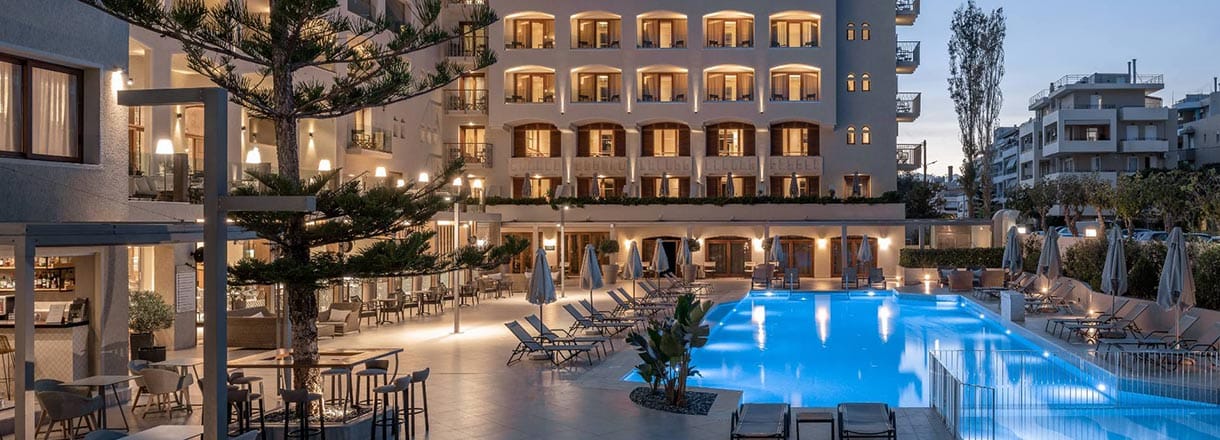 Heraklion Airport transfer to Theartemis Palace Rethymno Crete