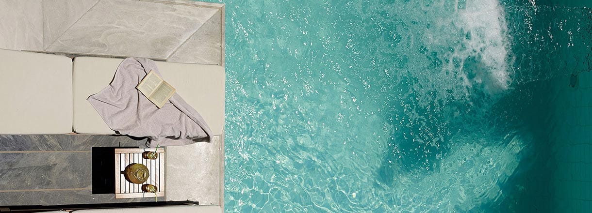 Poolside relaxation at Kyma Suites Beach Hotel in Rethymno Crete near the beach